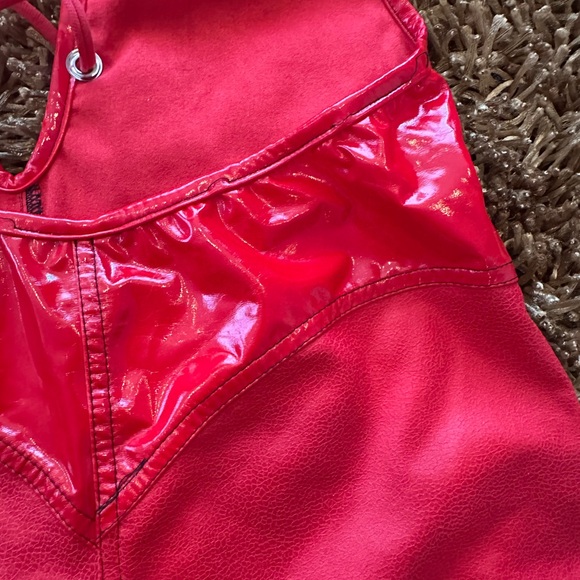 Toxic Vision El Diablo red catsuit size M - Picture 6 of 7